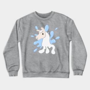 Water llama Crewneck Sweatshirt